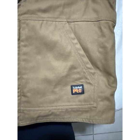 Men's Timberland PRO Gritman Fleece-Lined Canvas Vest L - Picture 3 of 7